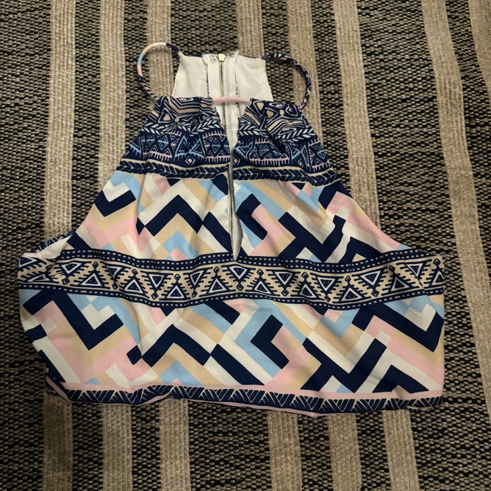 Stella Laguna beach- festival top zipper back